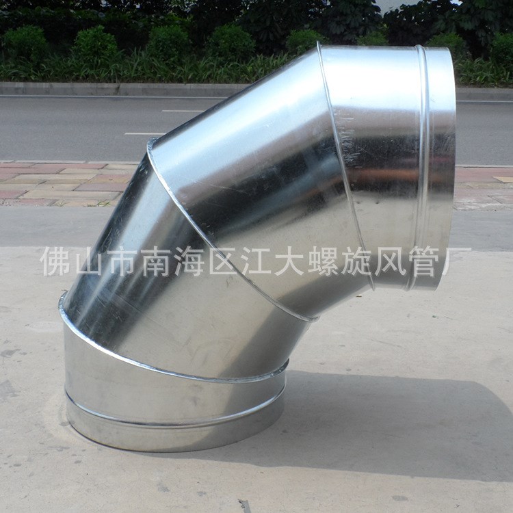 廣州市圓型螺旋風管廠家直銷白鐵皮風管直徑80&mdash;1600mm風管