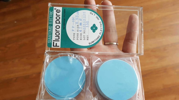 Fluoro Pore 日本住友電工FP-030 0.3um 47mm測試濾膜