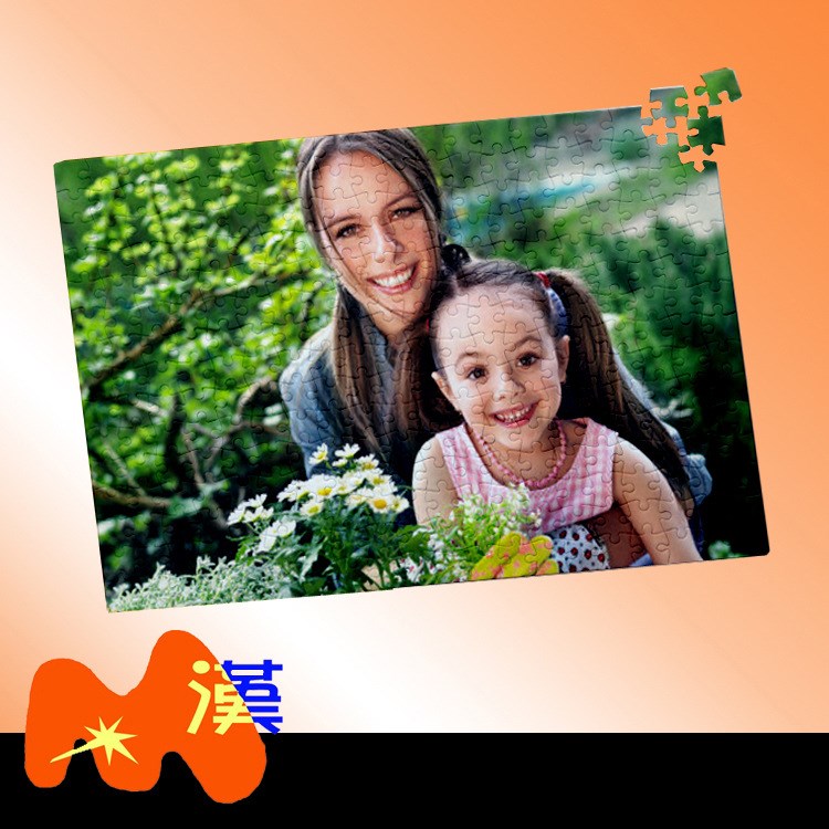 廠家熱轉(zhuǎn)印空白耗材 紙質(zhì)白拼圖S29 創(chuàng)意個(gè)性拼圖 可印照片拼圖