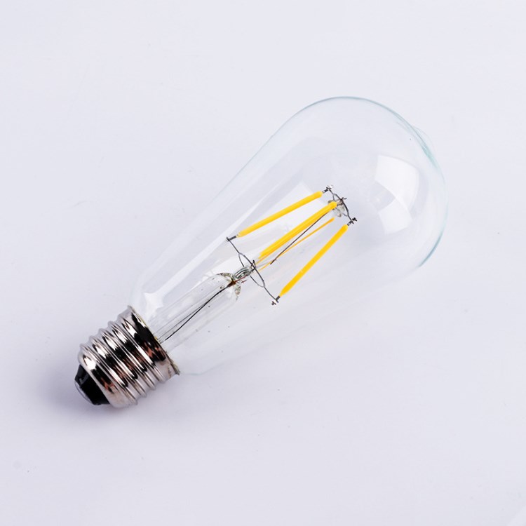 ST64愛迪生燈絲燈泡節能LED 2W 4W 6W 8W 復古個性裝修工業風燈泡
