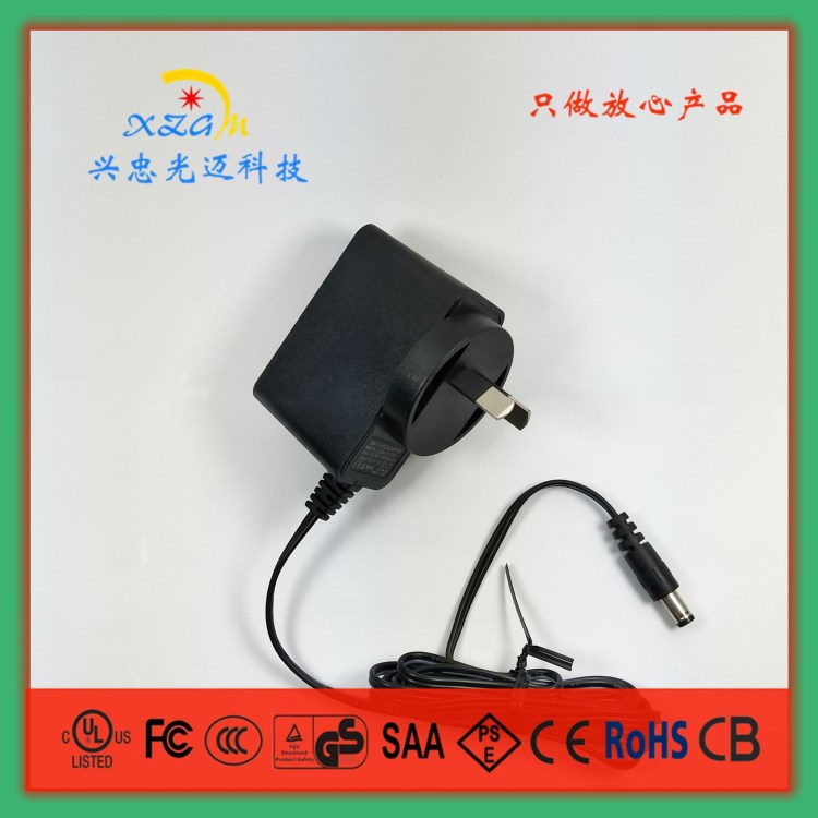 12V1A  SAA澳規(guī) 路由路 云臺(tái) 機(jī)頂盒 LED燈條電源適配器