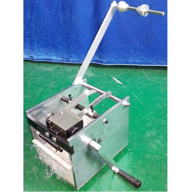 供應手搖帶式電容剪腳機,單邊電容裁斷機,編帶電容或LED燈