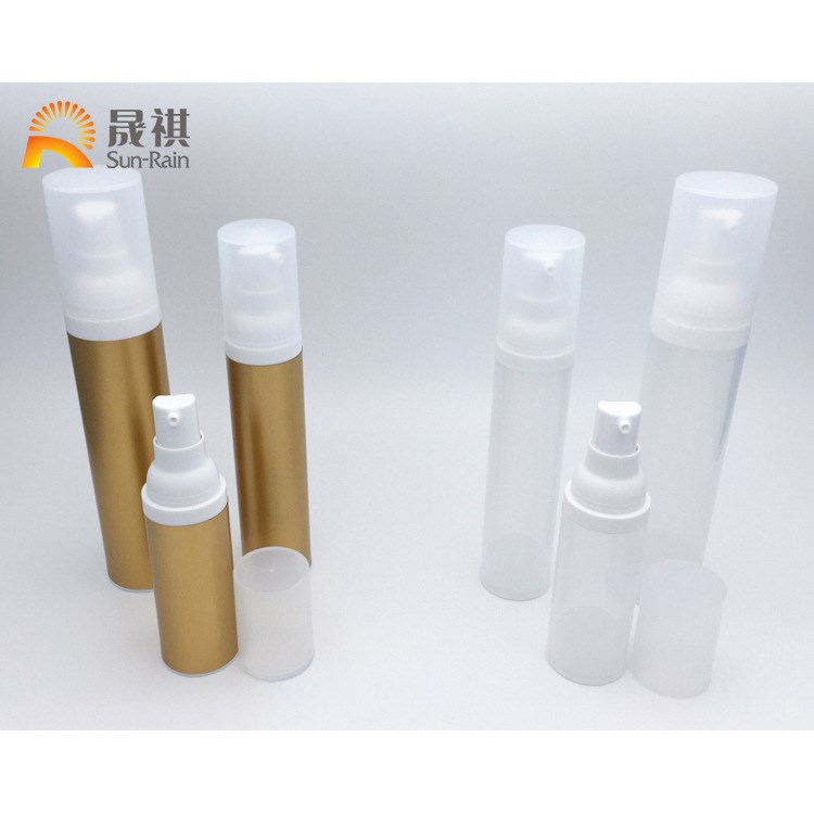 塑料磨砂真空瓶乳液瓶 隔離霜 精華瓶 可加工定制 30ml 50ml 80ml