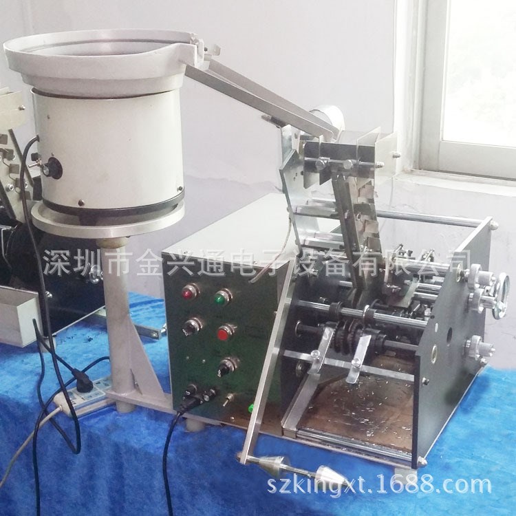 散帶合并電阻成型機M型,臥式K腳二極管成型機,架高型電阻成型機