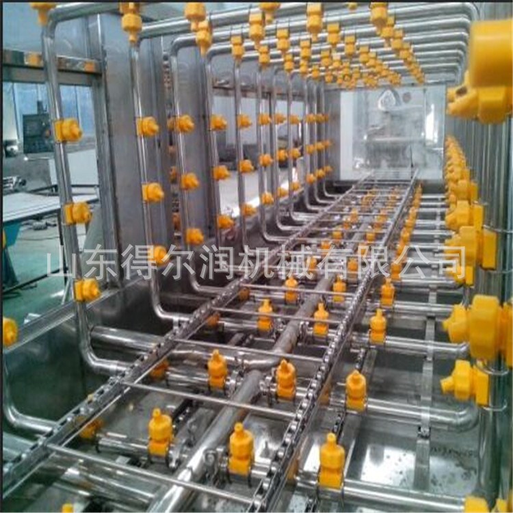 山東餐具筐清洗機  烘干型隧道式貨物周轉筐清洗機生產商