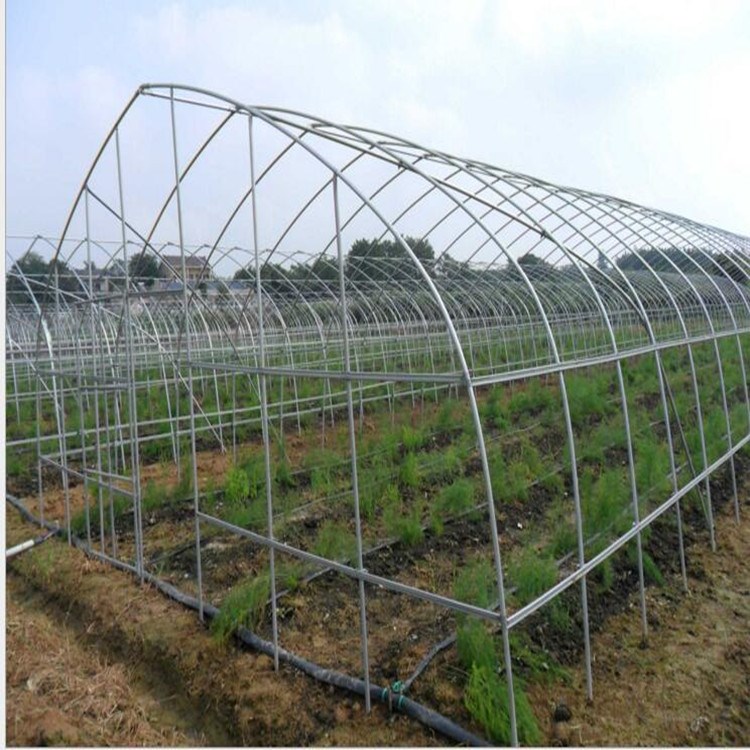 南充蔬菜大棚包工包料安裝  連體溫室骨架廠家低價051083330345