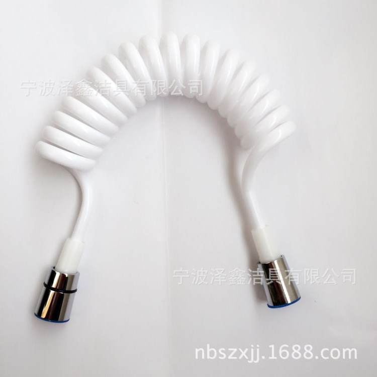 婦洗器小噴槍軟管電話線軟管高品質(zhì)PU彈簧伸縮軟管花灑管