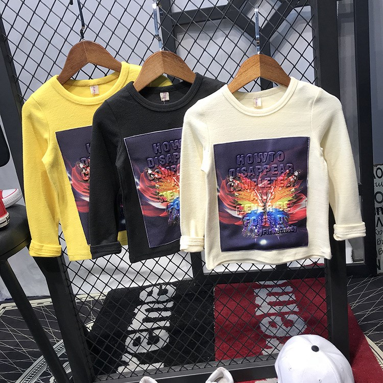 安安寶貝童裝 2018春季新品男童百搭時尚印花T恤衫C3007 A12127