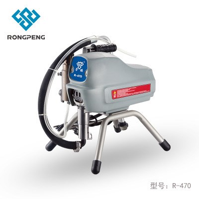 直銷(xiāo)包郵榮鵬噴涂工具R470高壓無(wú)氣噴涂機(jī)涂料乳膠漆無(wú)氣噴涂設(shè)備