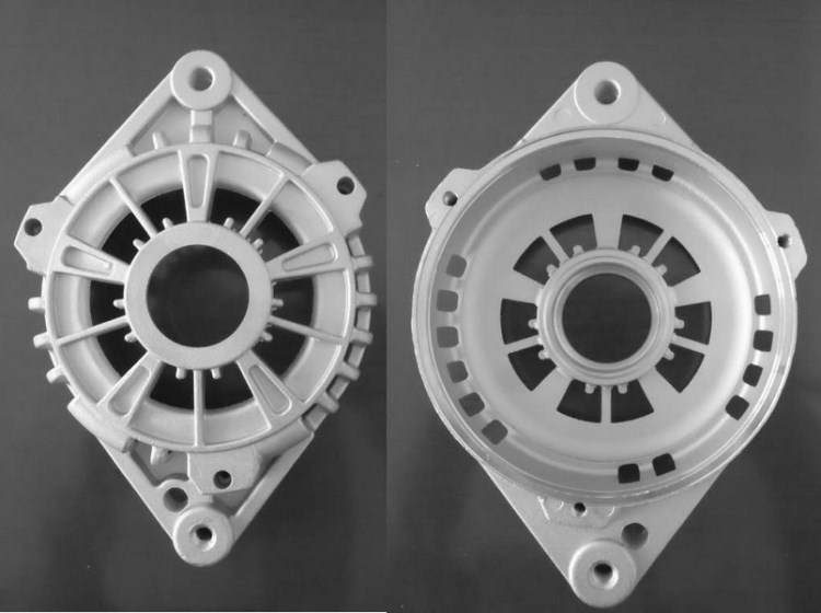 大宇內(nèi)扇發(fā)電機(jī)外殼汽車發(fā)電機(jī)鋁合金配件