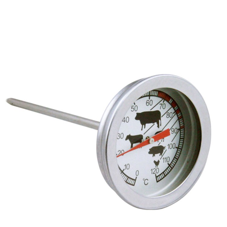咖啡牛奶溫度計(jì) 牛肉烤肉BBQ燒烤溫度計(jì) 0-120度食品探針式