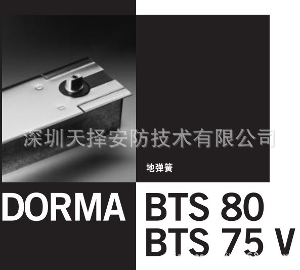 DORMA 多玛BTS80地弹簧