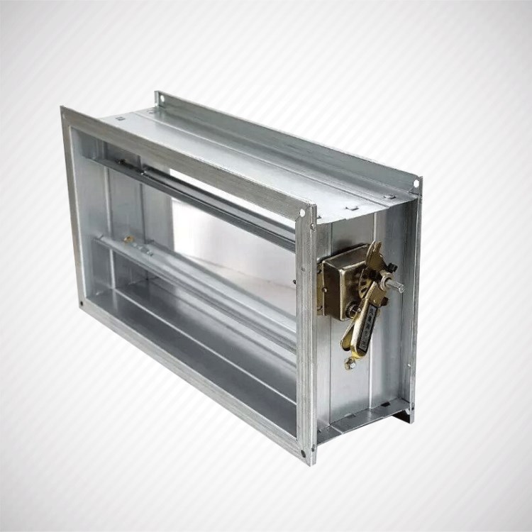 厂家直销工业3c消防排烟阀手动风量调节阀对开多叶调节阀