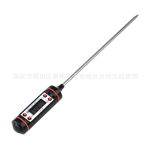 TP101l廚房油溫計(jì) 電子食品溫度計(jì) BBQ大屏筆式探針測溫儀