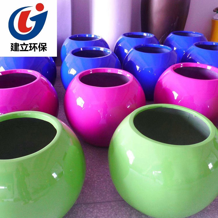 玻璃鋼創(chuàng)意室內(nèi)組合花盆 酒店落地式花盆 擺件花器
