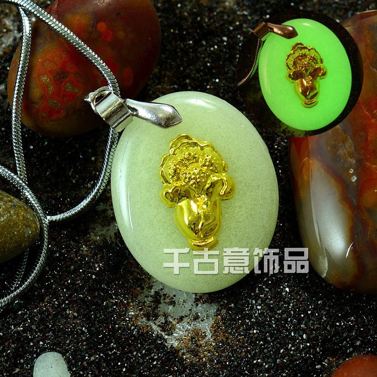 千古意飾品 供應夜光石 鵝卵石 夜光石子 夜光石頭 夜光石批發