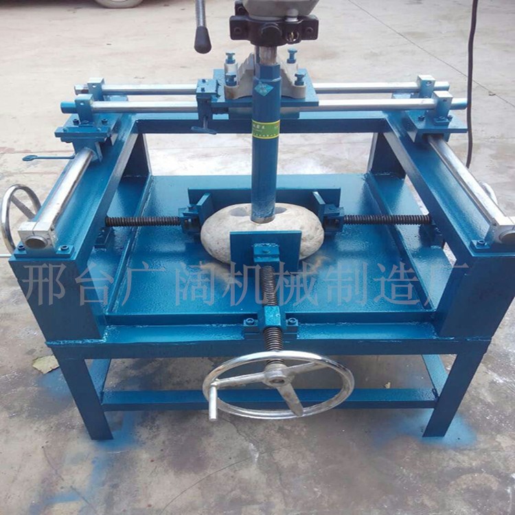 石頭魚缸加工設備 鵝卵石花盆打眼機 鵝卵石打孔機 石頭打眼機鉆