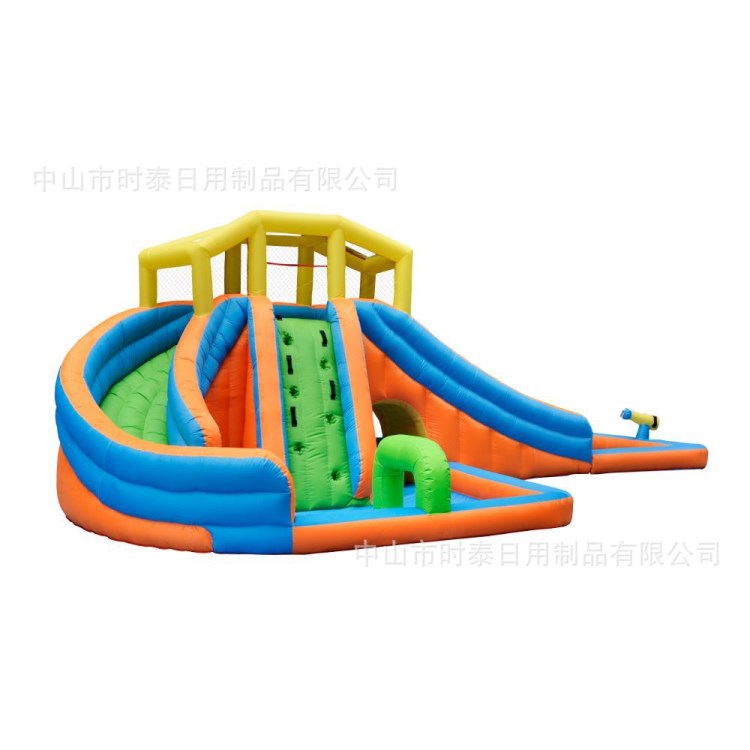 Inflatable slide工廠定制充氣大型，大型兒童戶外游樂園城堡滑梯