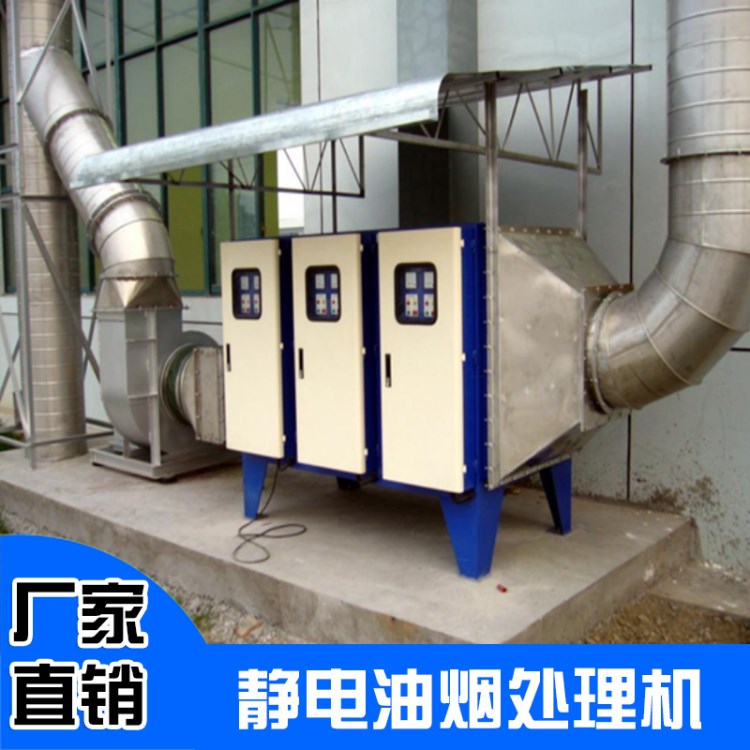 生產(chǎn)靜電式油煙處理機(jī)廚房油污油煙凈化器 工業(yè)空氣凈化設(shè)備