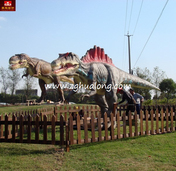 恐龍 仿真恐龍 機(jī)械 園林 廣場 恐龍玩具 棘龍 游樂場景區(qū)景觀