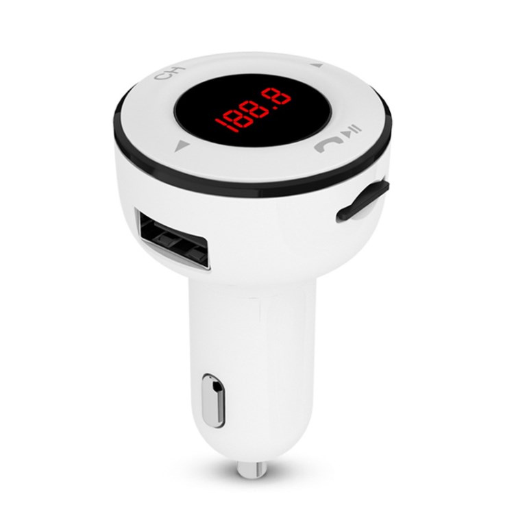 DAZA大智車載MP3播放器 U盤音樂 藍牙接收器點煙器mp3雙usb充電器