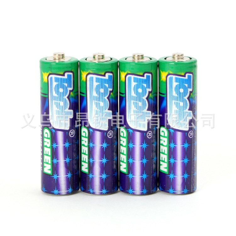 TOPLY GREEN 5號電池AA環(huán)保耐用干電池 高性能電池 廠家直銷