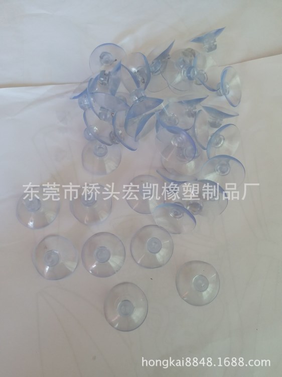 大量现货 PVC透明吸盘 玩具吸盘 游戏机摇柄吸盘 蘑菇头小吸盘