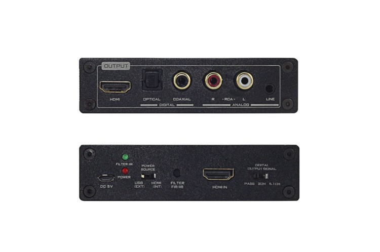 HDMI音視頻分離器 4K*2K 高品質(zhì)DAC PCM5100A芯片 SN大于110dB