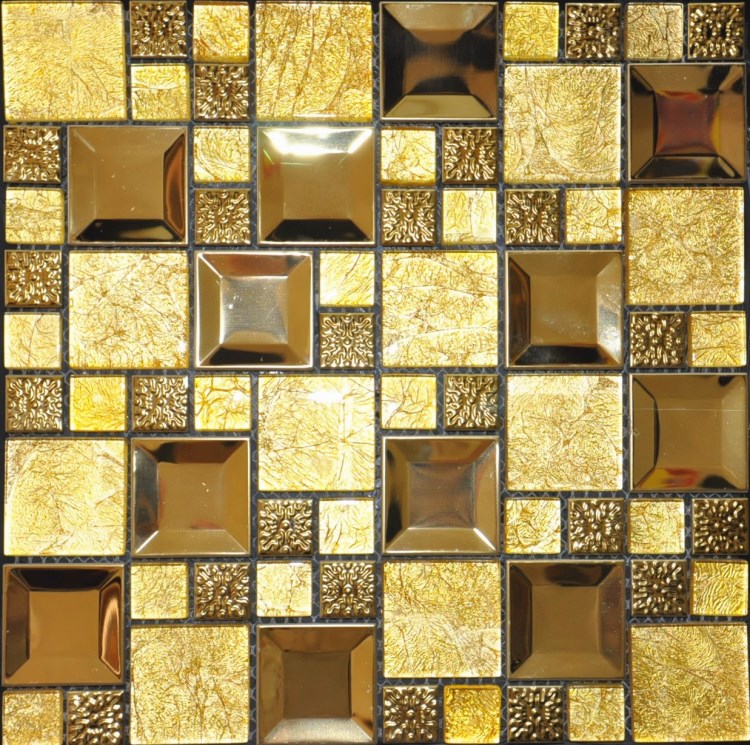 不銹鋼馬賽克瓷磚 Mosaic Tile 客廳 吧臺 電視背景墻 ZB207