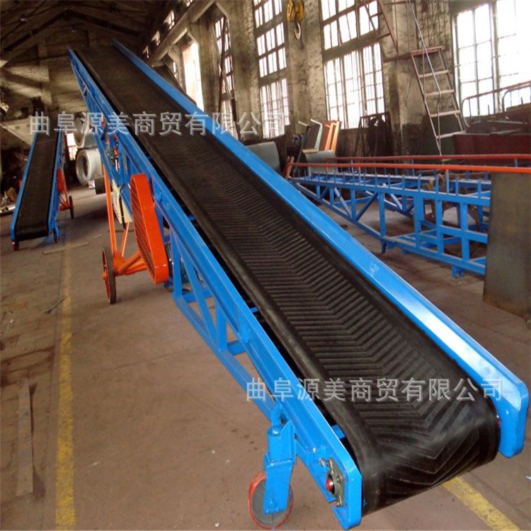 經濟耐用型皮帶機 煤炭短途運輸機 10米長帶式輸送機 爬坡皮帶機