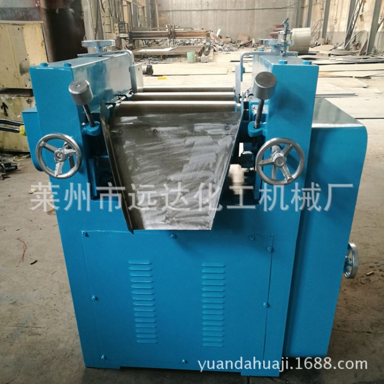 研磨機廠家直銷 不銹鋼三輥研磨機 小型研磨機研磨設備 品質