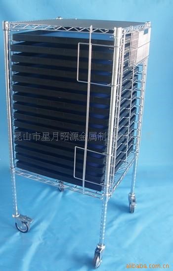 供應(yīng)置物架 PCB托盤車 小推車