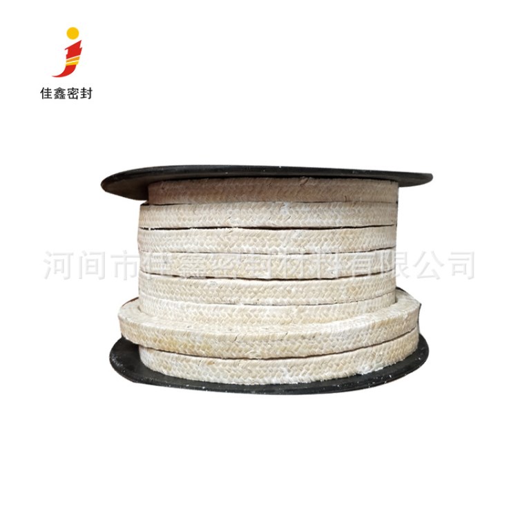芳綸纖維盤根 芳綸盤根 各種密封制品白芳綸盤根 河北芳綸盤根