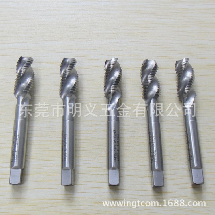 加大精度10絲0.1非標螺旋絲錐M12.1X1.75 OH3絲攻含鈷高速鋼材料