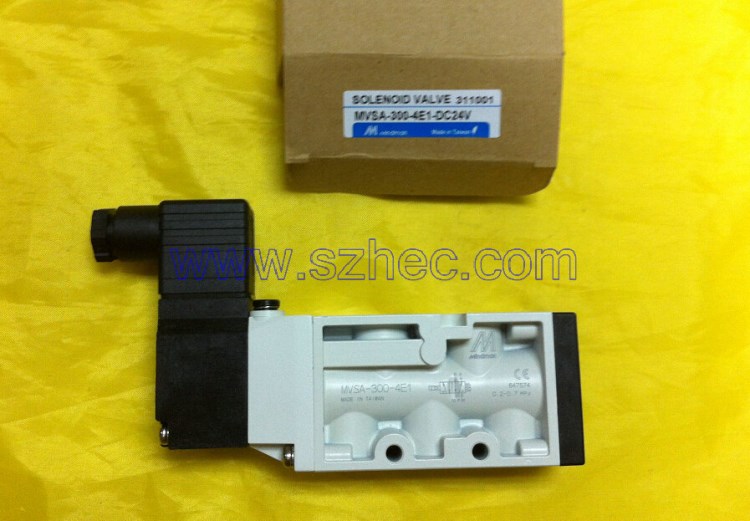 臺(tái)灣金器MINDMAN 電磁閥 MVSA-300-4E1