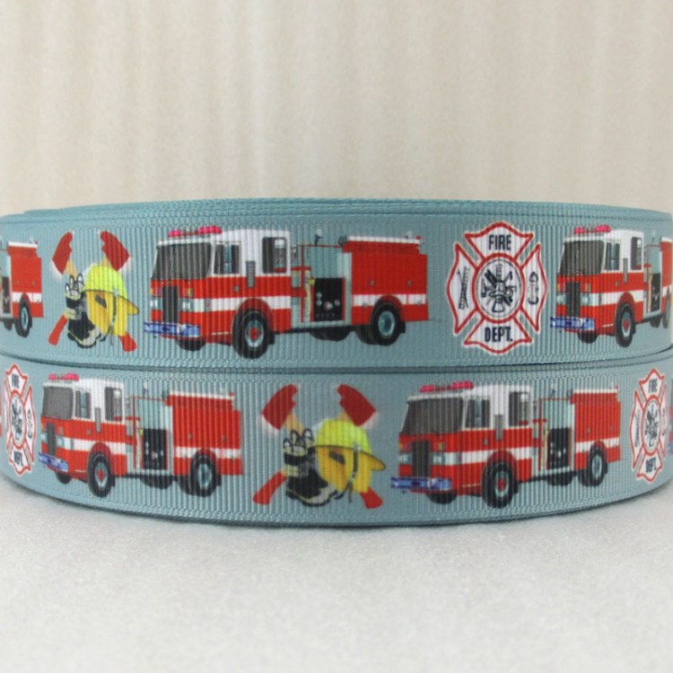 22mm消防車羅紋帶 廠家直銷定制批發(fā)禮品包裝滌綸織帶 服裝輔料