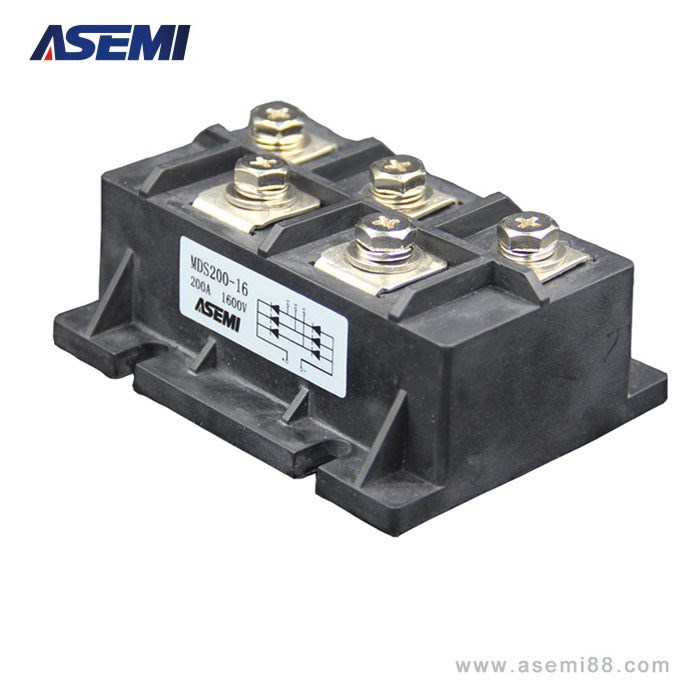 200A 1600V MDS200-16 三相整流模塊 ASEMI品牌