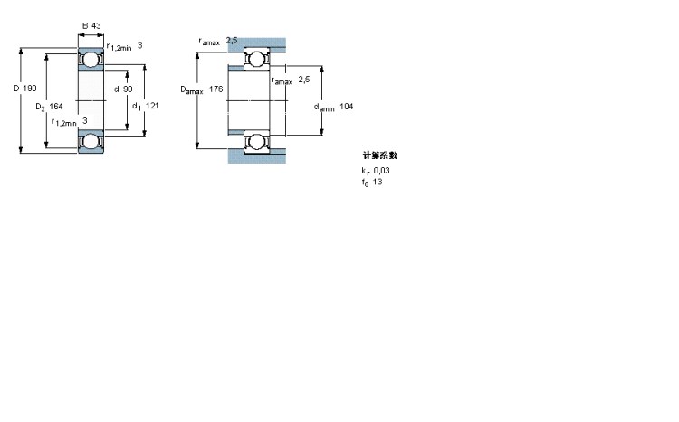 SKF轴承授权供应6318-2Z轴承 原装SKF轴承 SKF 6318-2Z轴承