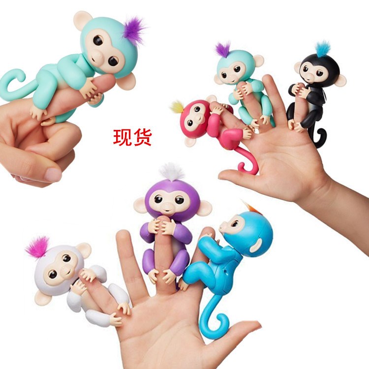 新款手指猴互動(dòng)玩具Fingerlings兒童玩具 智能多彩手指猴 寶貝猴