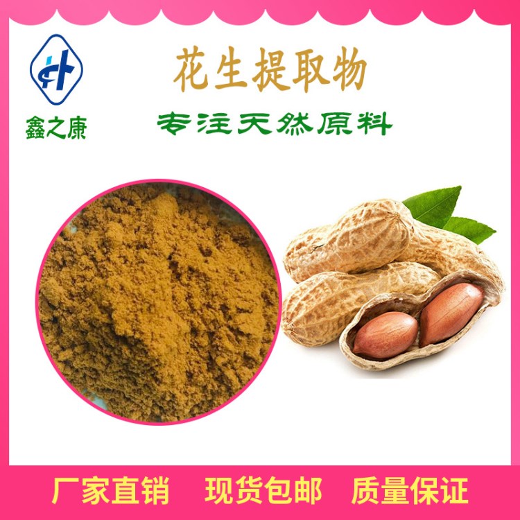 花生提取物 10：1 廠家現(xiàn)貨 天然花生粉 保健品原料 1公斤起訂
