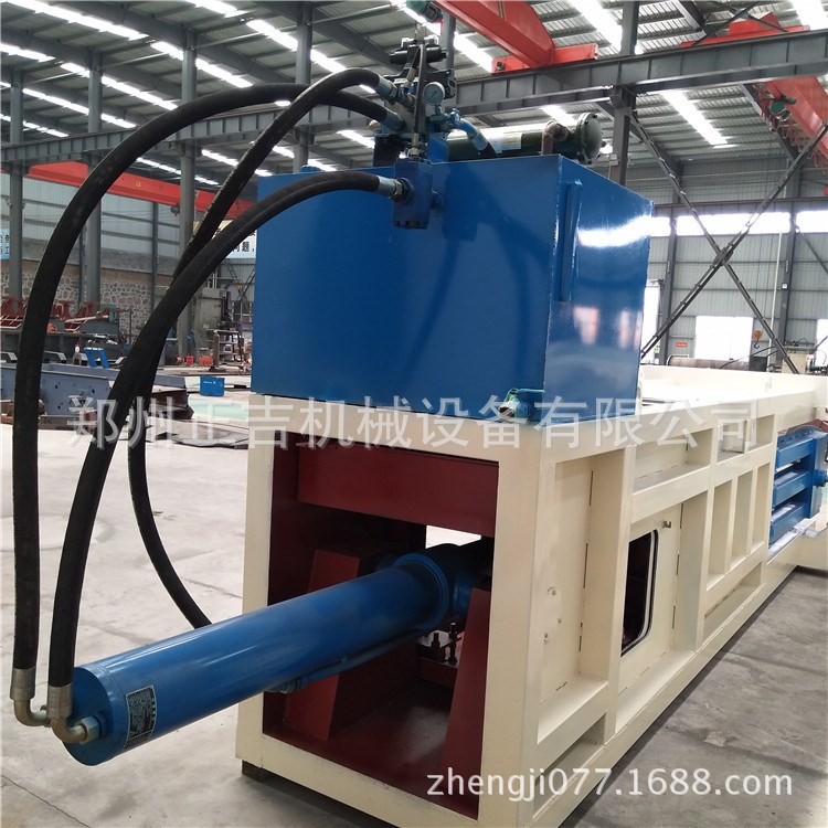 皮稻草秸稈打包機捆扎機 現貨臥式電動液壓全自動廢紙打包機