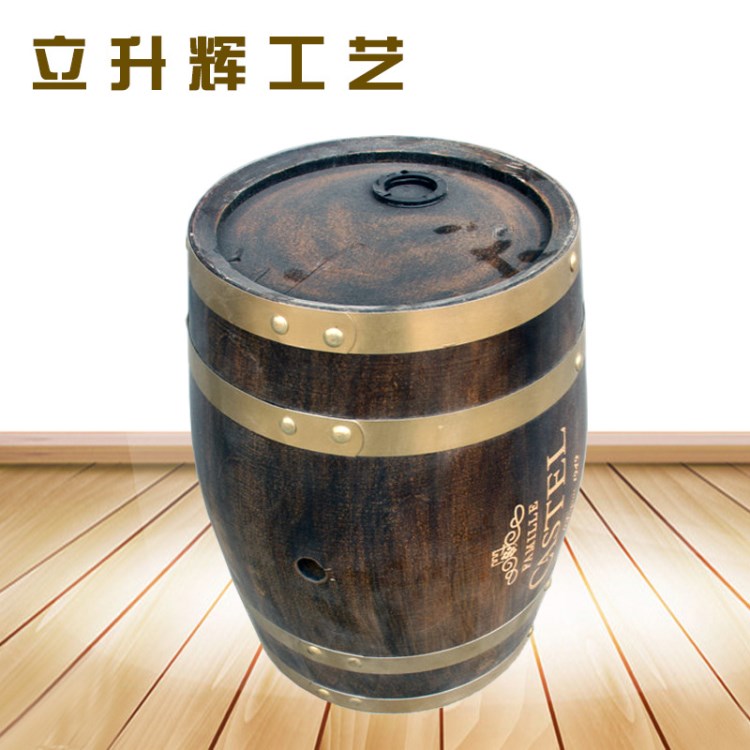 松木紅酒木桶 自釀葡萄酒桶 木質(zhì)禮品 仿古酒桶婚慶酒桶定制