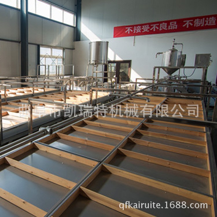 家庭作坊半自動大型腐竹機 東北大豆油皮機 原生態傳蒸汽式腐竹機
