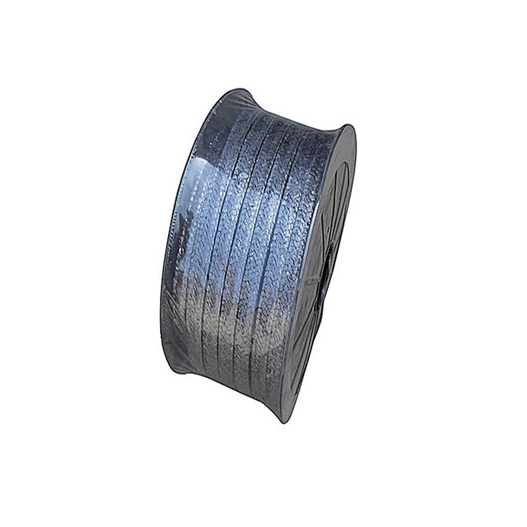 廠家直銷 高壓石墨鎳絲盤根 柔性石墨盤根銅絲石墨盤根