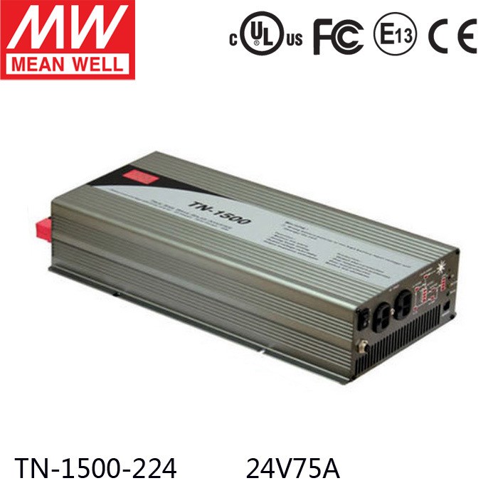 原裝 臺灣明緯TN-1500-224 24V7太陽能 市電兩用逆變器