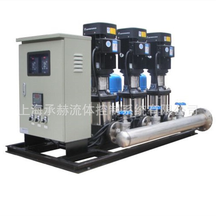 南方不銹鋼變頻恒壓泵組  一拖二變頻供水設備