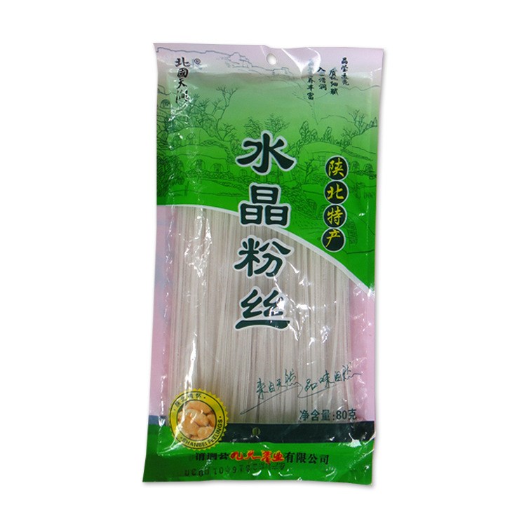 陕北特产北国天涧水晶粉丝袋装80g  马铃薯水晶火锅土豆粉条