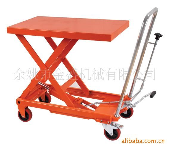 供應(yīng)平臺車，手動液壓升降車