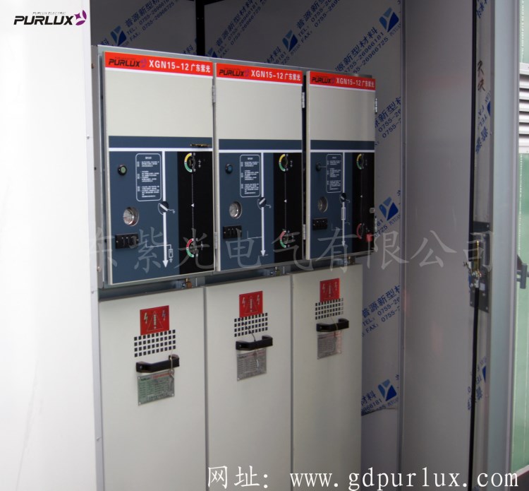 湖南長沙10kv環網開關柜XGN15-12廣東十佳供應生產商-紫光電氣