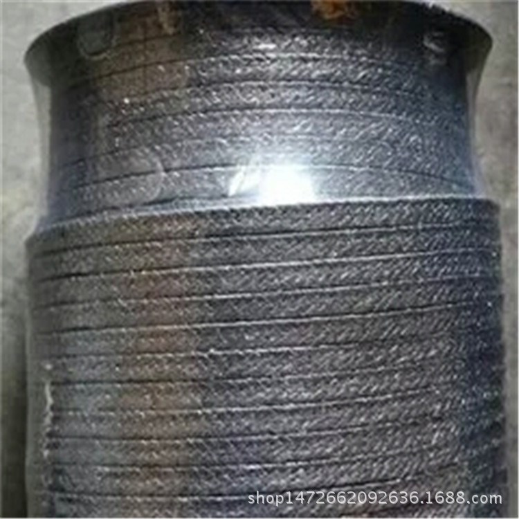 供應(yīng)高壓高溫石墨盤根廠家 耐高溫石墨盤根價格 石墨墊片定做